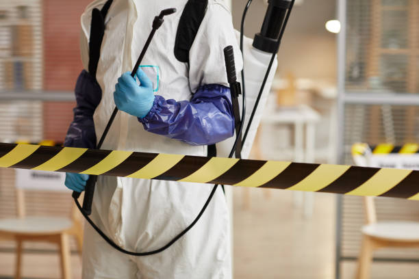 Professional Biohazard Cleanup technician working in Tranquillity, CA